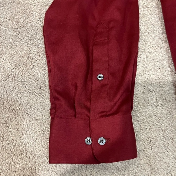 Crazy Horse Button-Up Dress Shirt - Picture 4 of 8